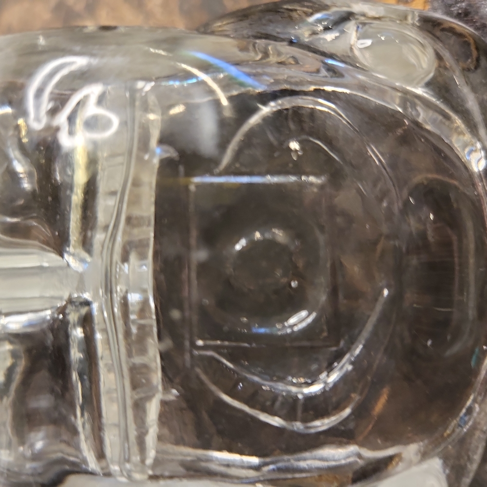 Vintage Glass Volkswagen Bug Paperweight 5.75" - Picture 7 of 9